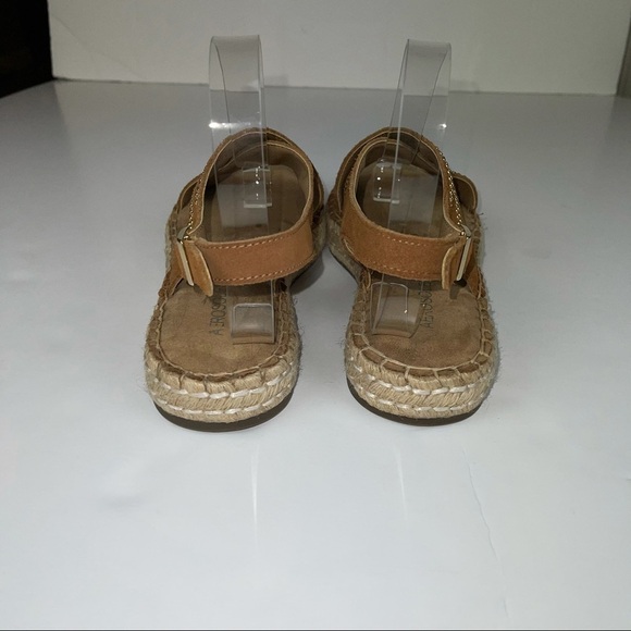 Aerosoles Brown Studded Leather Strappy Espadrille 7.5 - Picture 8 of 14